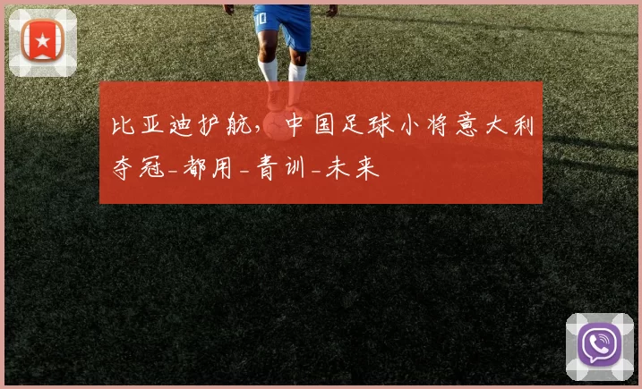 比亚迪护航，中国足球小将意大利夺冠_都用_青训_未来